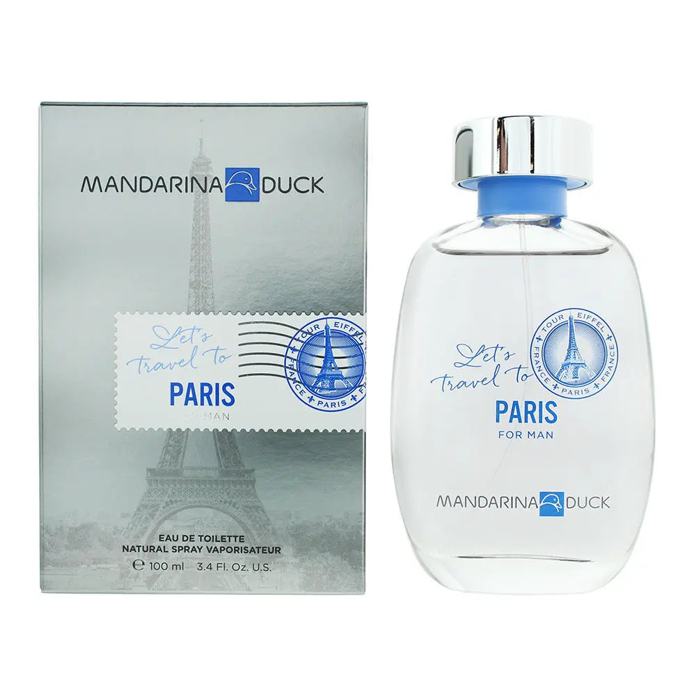 Mandarina Duck Let's Travel To Paris For Men Eau de Toilette 100ml Mandarina Duck