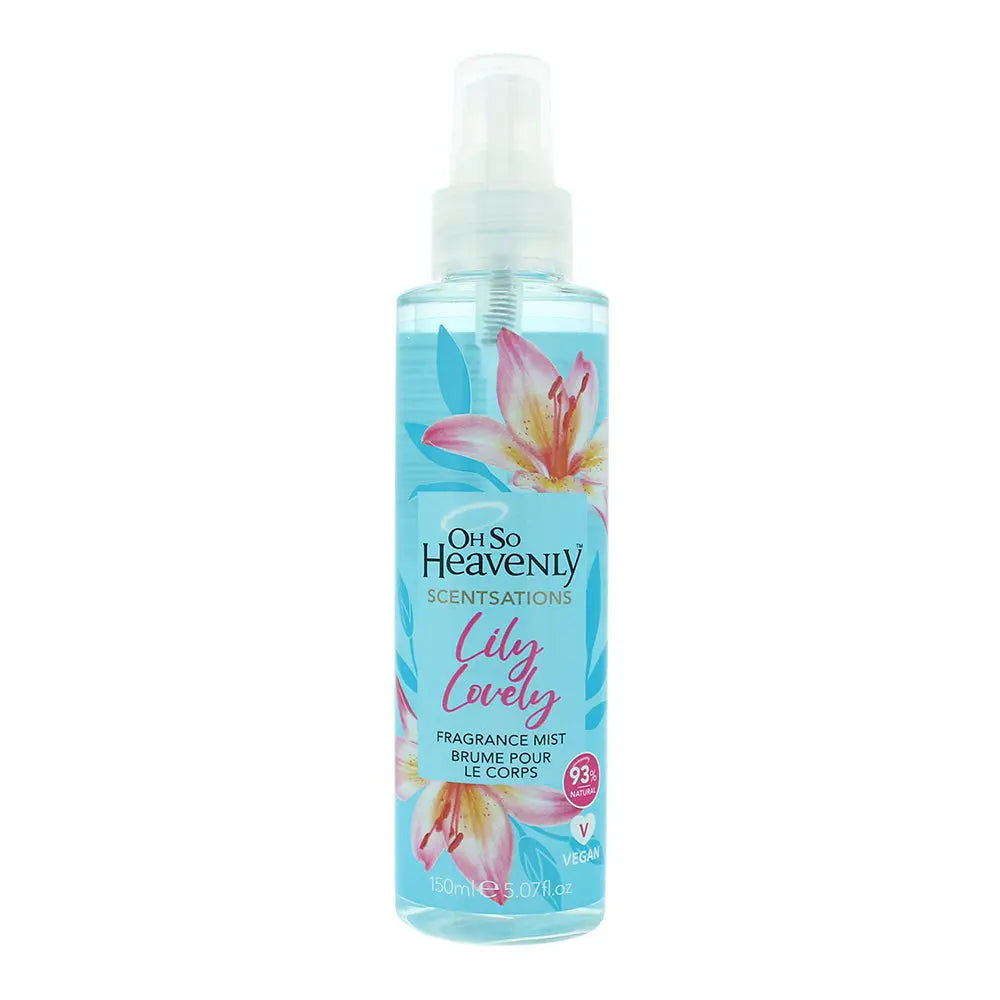 Oh So Heavenly Scentsations Lily Lovely Fragrance Mist 150ml Oh So Heavenly