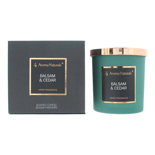 Aroma Naturals Balsam  Cedar Candle 320g Aroma Naturals