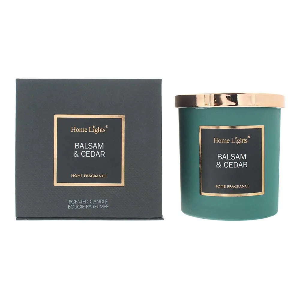 Home Lights Balsam  Cedar Candle 215g Home Lights