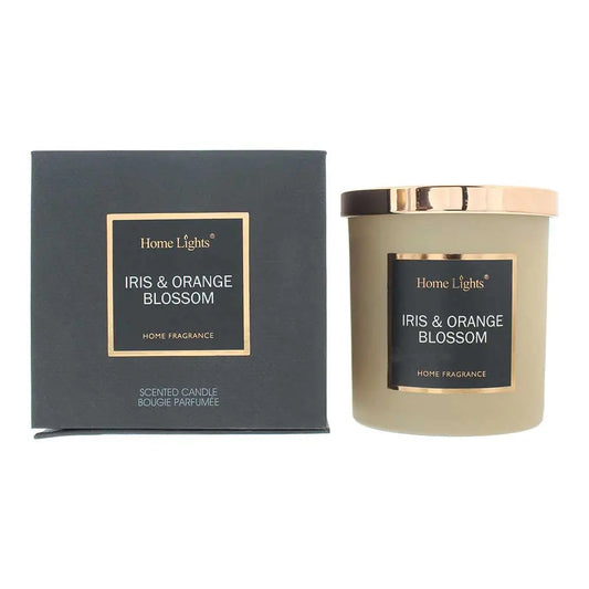 Home Lights Iris  Orange Blossom Candle 215g Home Lights
