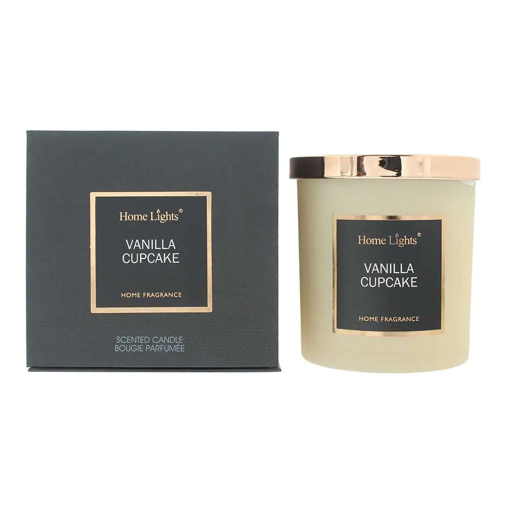 Home Lights Vanilla Cupcake Candle 215g Home Lights
