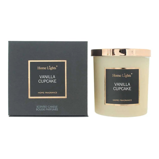 Home Lights Vanilla Cupcake Candle 215g Home Lights