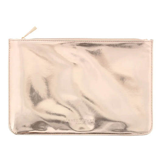 Issey Miyake Not For Sale Gold Rose Pouch