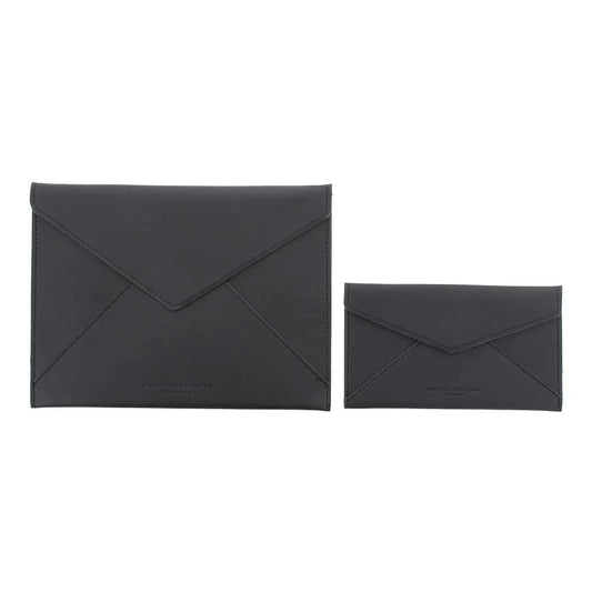 Narciso Rodriguez Not For Sale Duo Black Envelope Pouch