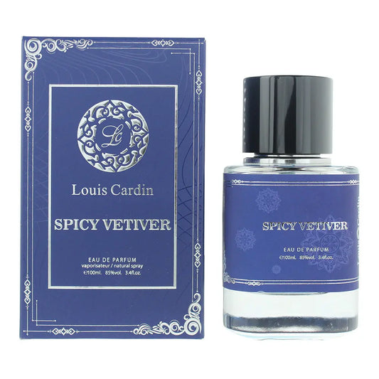 Louis Cardin Spicy Vetiver Eau de Parfum 100ml Spicy Vetiver