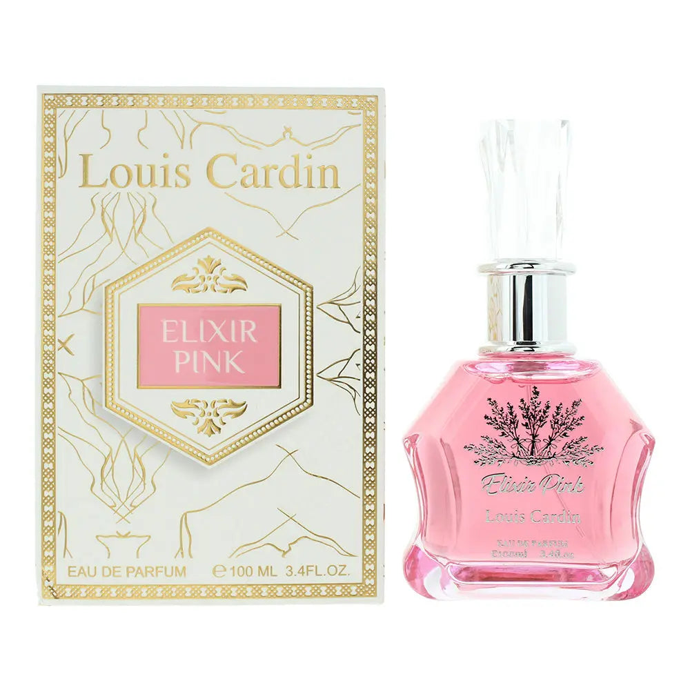 Louis Cardin Elixir Pink Eau de Parfum 100ml - The Beauty Store