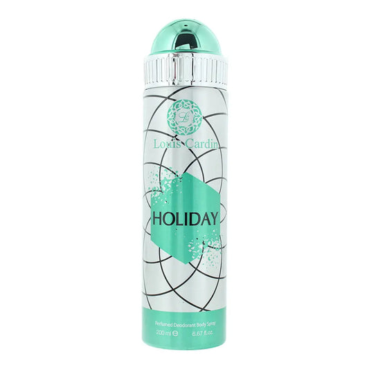 Louis Cardin Holiday Perfumed Deodorant Body Spray 200ml Louis Cardin