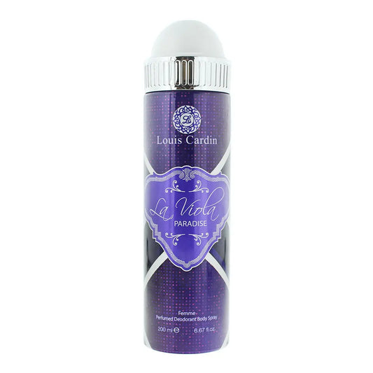 Louis Cardin La Viola Paradise Femme Deodorant Spray 200ml Louis Cardin