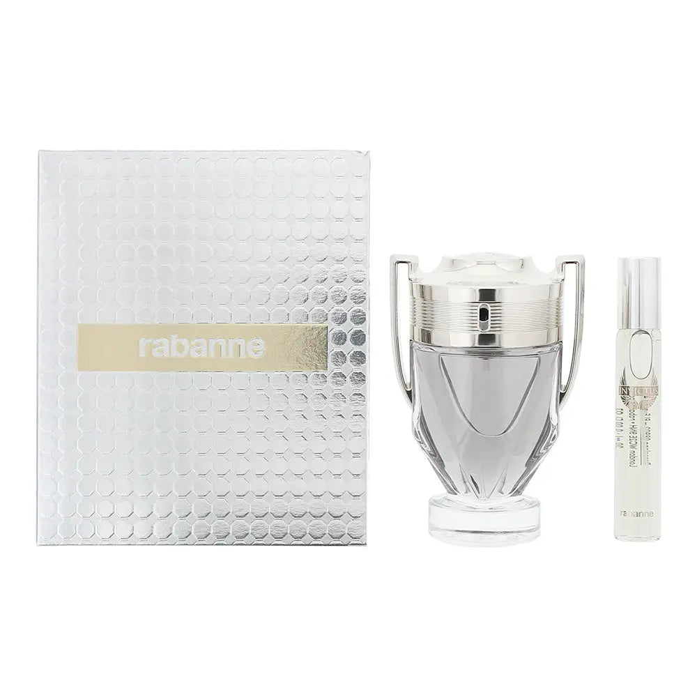 Paco Rabanne Invictus 2 Piece Gift Set: Eau de Toilette 100ml - Eau de Toilette 20ml Invictus