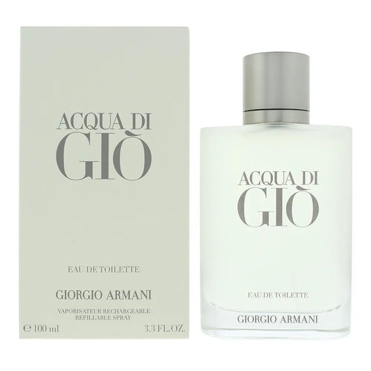 ARMANI ACQUA DI GIO HOMME EDT SPRAY 100ML REFILLABLE Armani