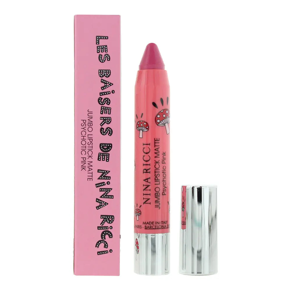 Nina Ricci Jumbo Matte Psychotic Pink Lipstick 2.5g Jumbo
