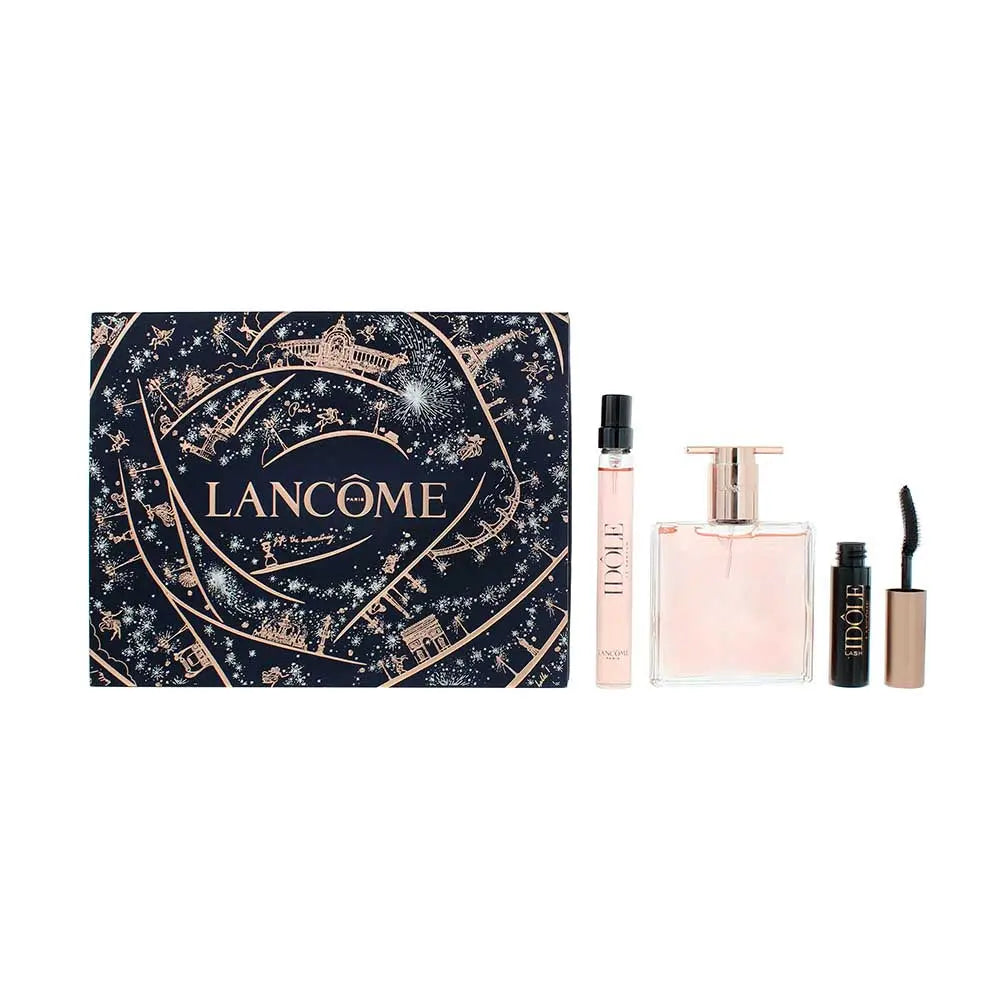 Lancôme Idôle 3 Piece Gift Set: Eau de Parfum 25ml - Eau de Parfum 10ml - Mascara 2ml Lancome