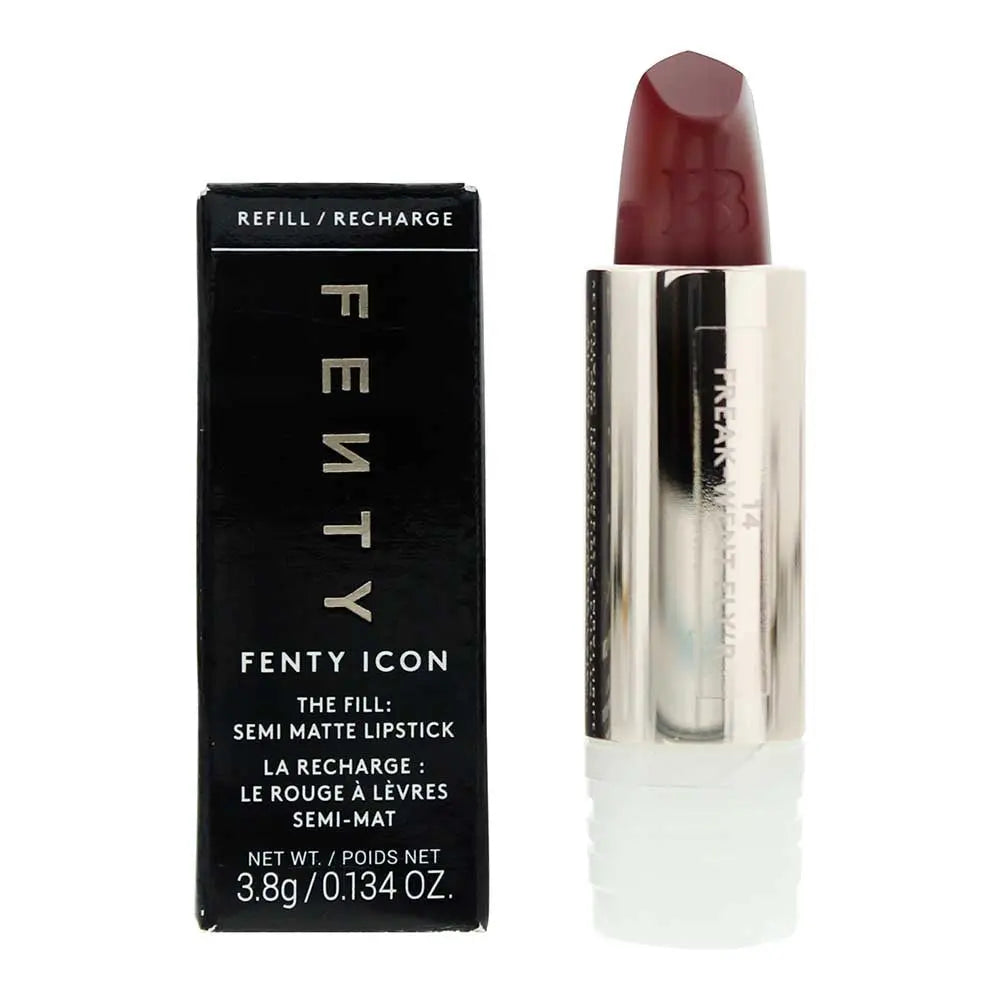 Fenty Beauty Icon Semi Matte Refillable 14 Freak- Went Fly'r Lipstick 3.8g Fenty Beauty