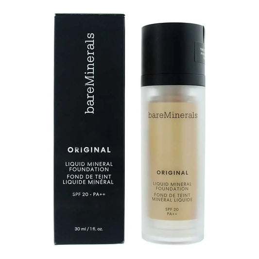 Bare Minerals Original Liquid Mineral 18 Medium Tan Foundation 30ml Bare Minerals