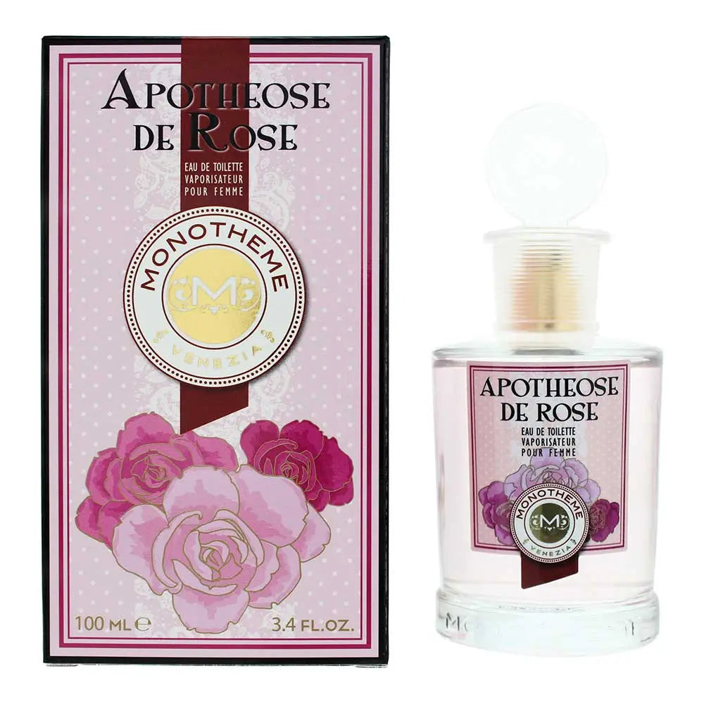 Monotheme Apotheose De Rose Eau de Toilette 100ml Monotheme