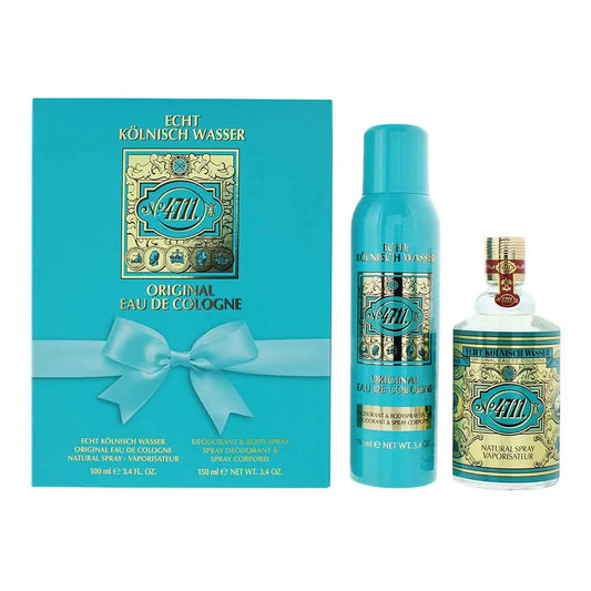 4711 Original 2 Piece Gift Set: Eau de Cologne 100ml - Deodorant Spray 150ml 4711