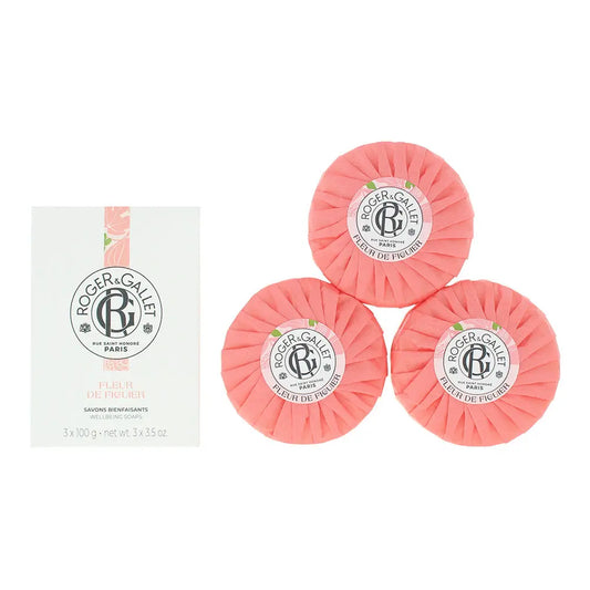 Roger  Gallet Fleur De Figuier 3 x Soap 100g Roger & Gallet