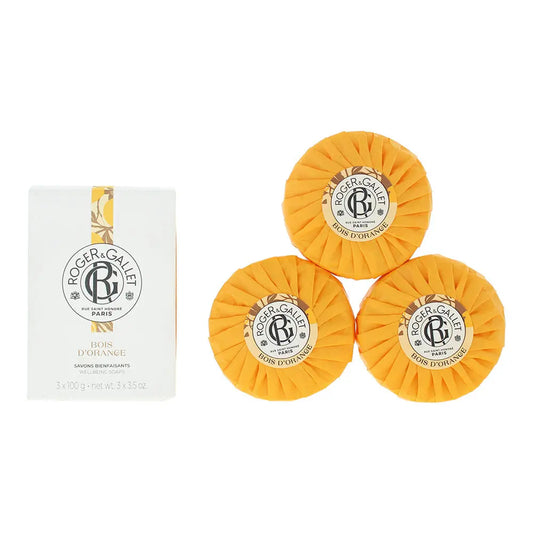 Roger  Gallet Bois D'orange 3 x Soap 100g Roger & Gallet