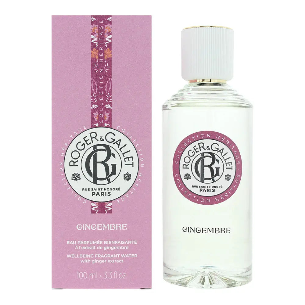 Roger  Gallet Gingembre Rouge Fragrant Water 100ml Roger & Gallet