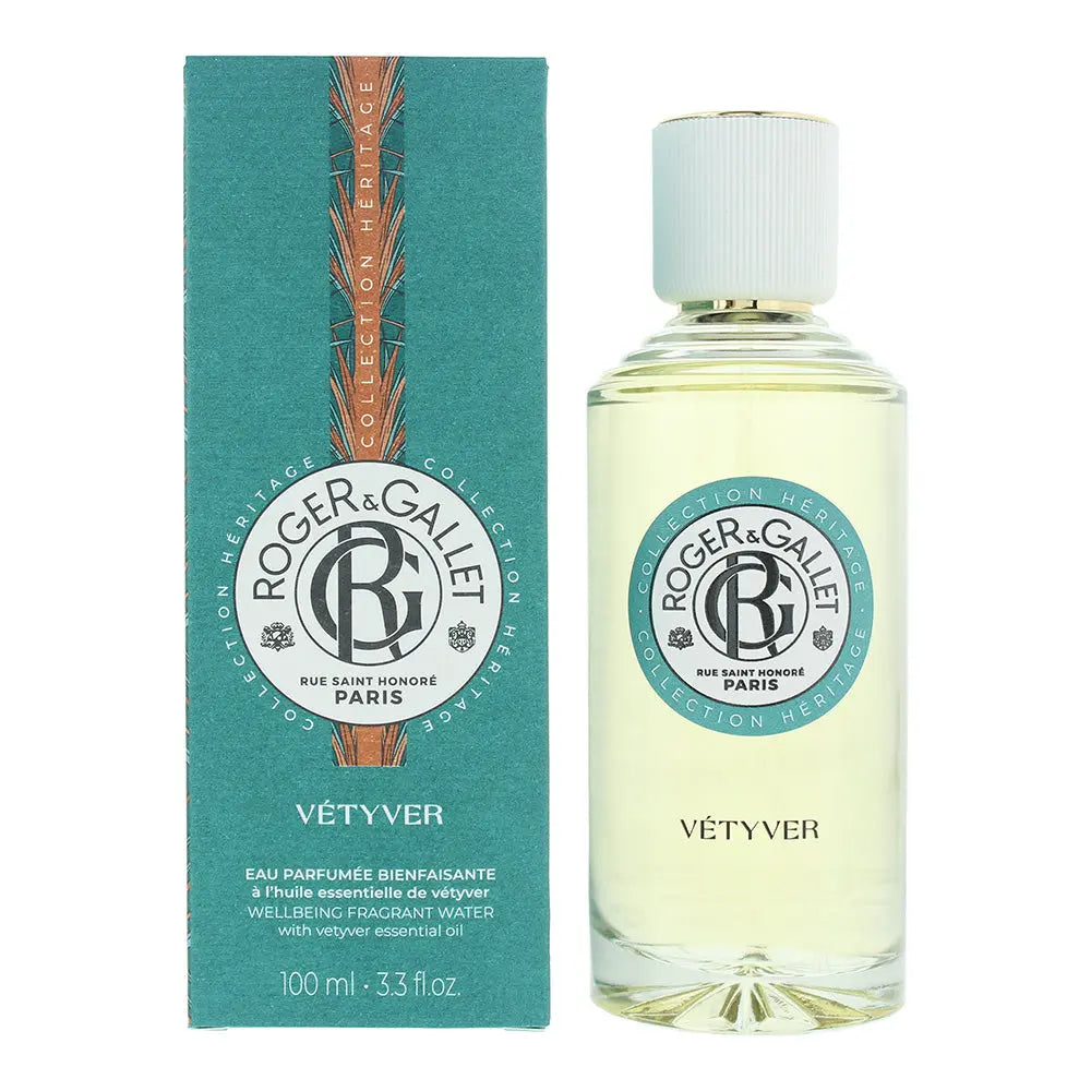 Roger  Gallet Vetyver Fragrant Water 100ml Roger & Gallet