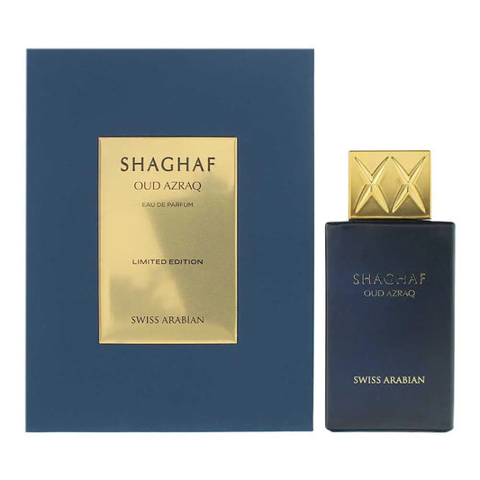 Swiss Arabian Shaghaf Oud Azraq Eau de Parfum 75ml Swiss Arabian