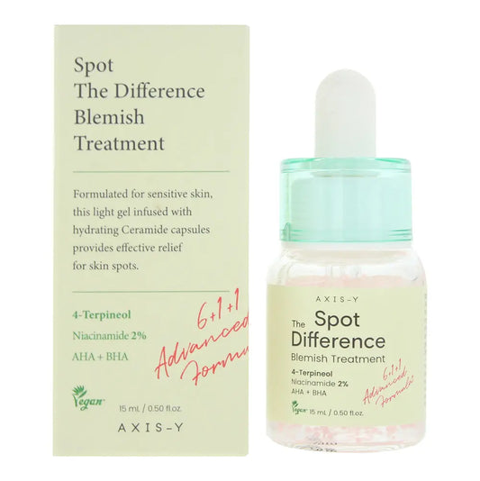 Axis-Y 6+1+1 Spot the Difference Blemish Treatment 15ml Axis-Y