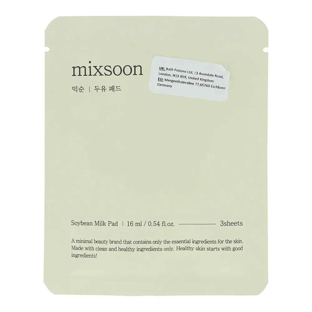 Mixsoon Soy Bean Milk Pads 3pcs Mixsoon