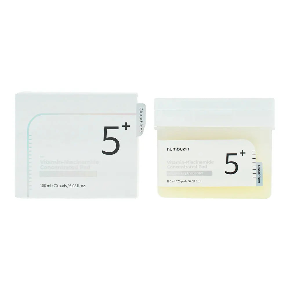 Numbuzin No.5 Vitamin-Niacinamide Concentrated Pads 70 pcs Numbuzin