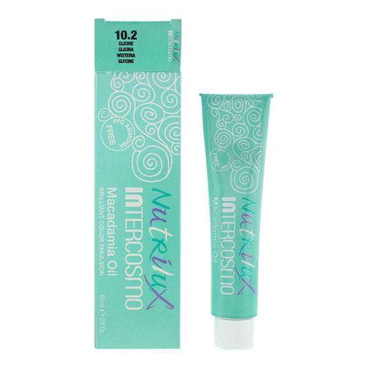 Intercosmo Nutrilux Macadamia Oil 10.2GLICINA Hair Colour 60ml Nutrilux