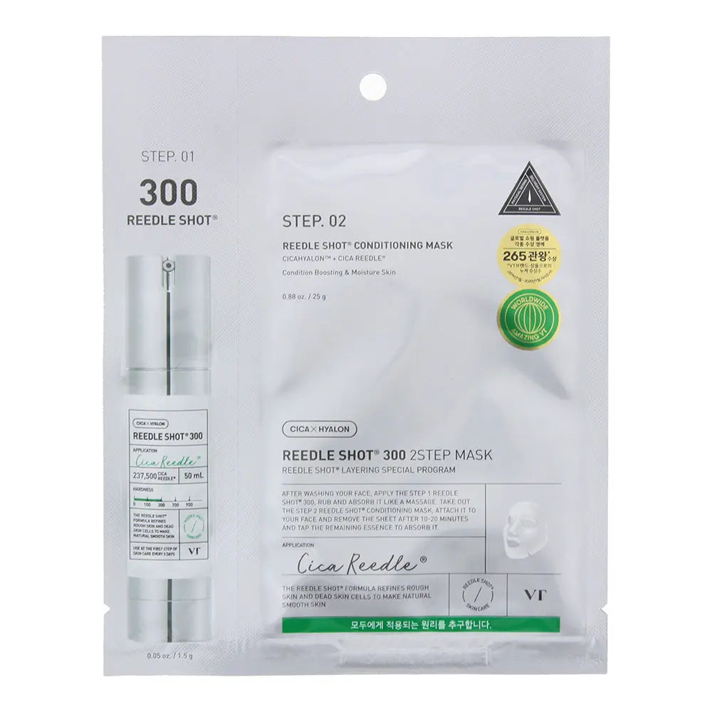 VT Cosmetics Reedle Shot 300 2 Step Mask 25g VT Cosmetics