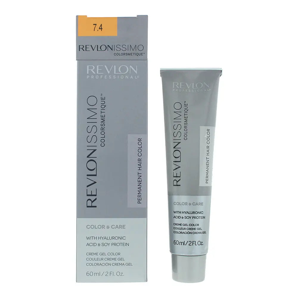 Revlon Revlonissimo Colorsmetique 7.4 MEDIUM COPPER BLONDE Hair Colour 60ml Revlon