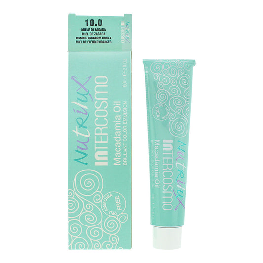 Intercosmo Nutrilux Macadamia Oil 10.0 Orange Blossom Honey Hair Care 60ml Nutrilux