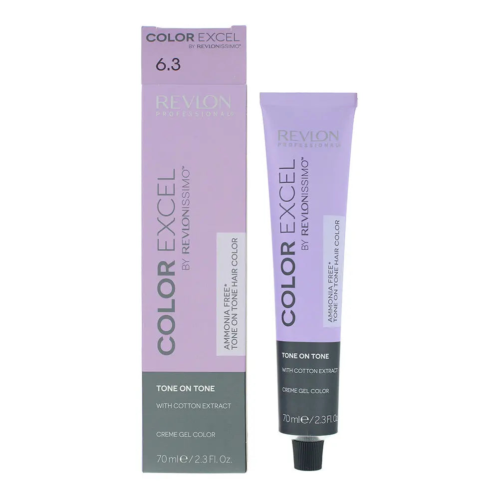 Revlon Color Excel 6.3 Dark Golden Blonde Hair Colour 70ml Revlon