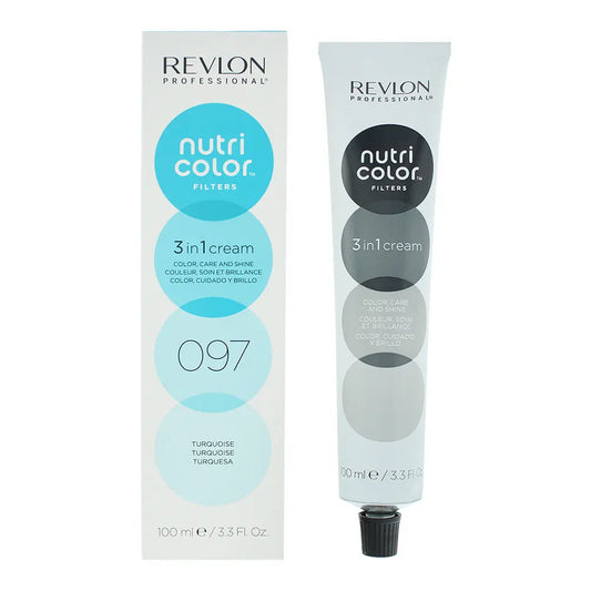 Revlon Nutri Color Filters 097 Turquoise 3 In 1  Hair Cream 100ml Revlon
