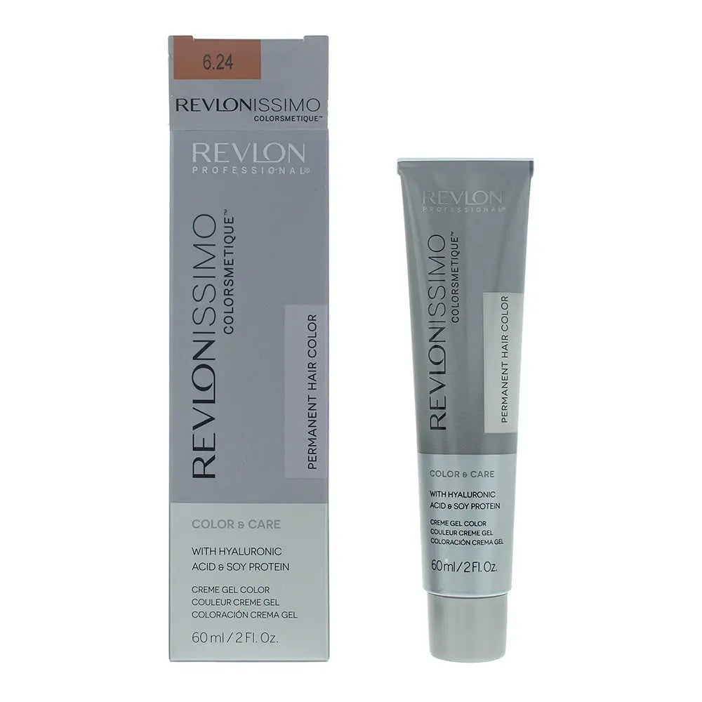 Revlon Revlonissimo Colorsmetique 6.24 Dark Coppery Pearl Blonde Hair Colour 60ml Revlon