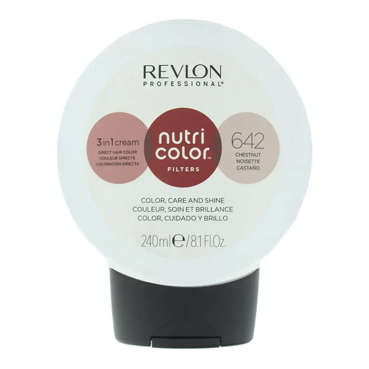 Revlon Nutri Color Filters 642 Chest Tnut 3 In 1 Hair Cream 240ml Revlon