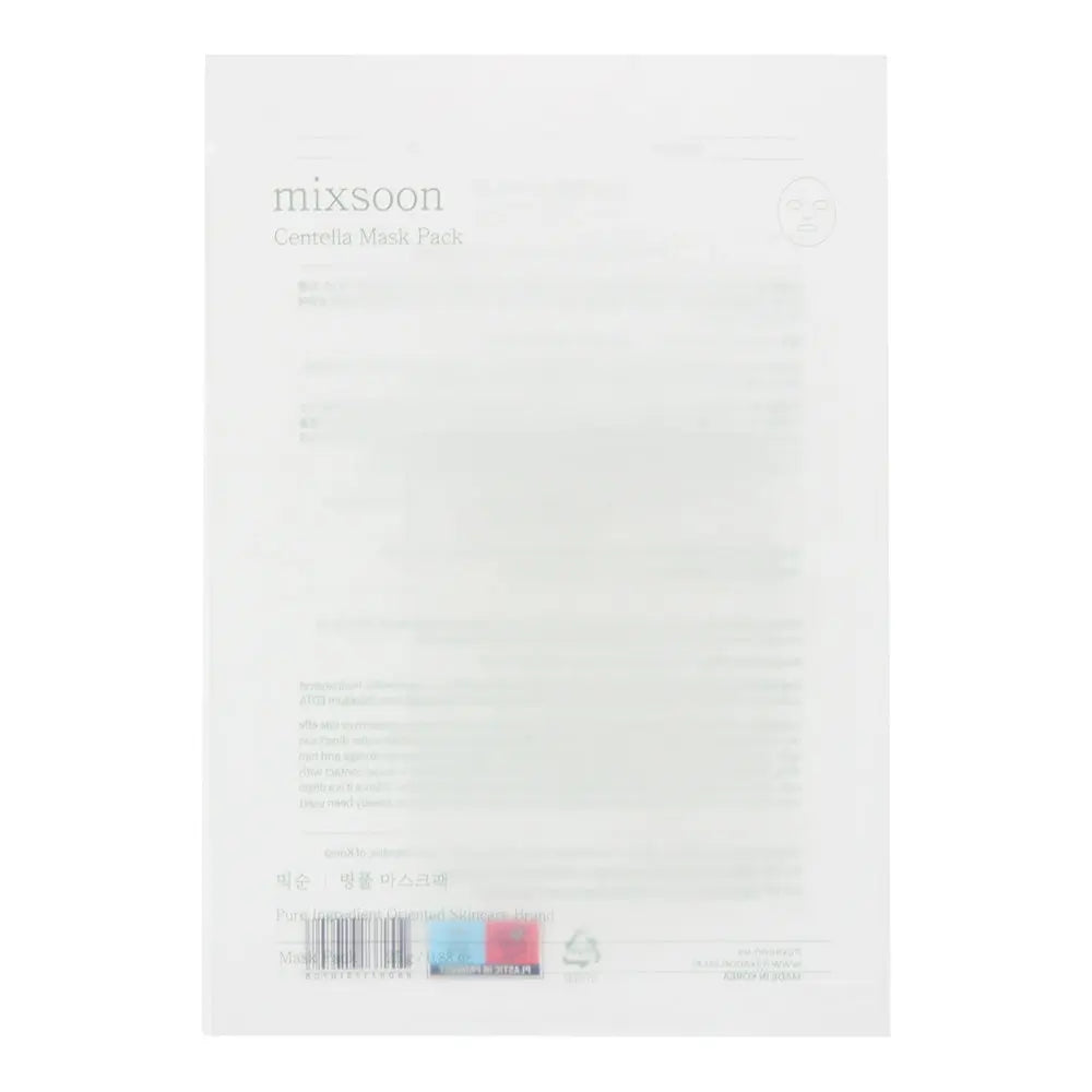 Mixsoon Centella 1 Piece Sheet Mask 25g Mixsoon