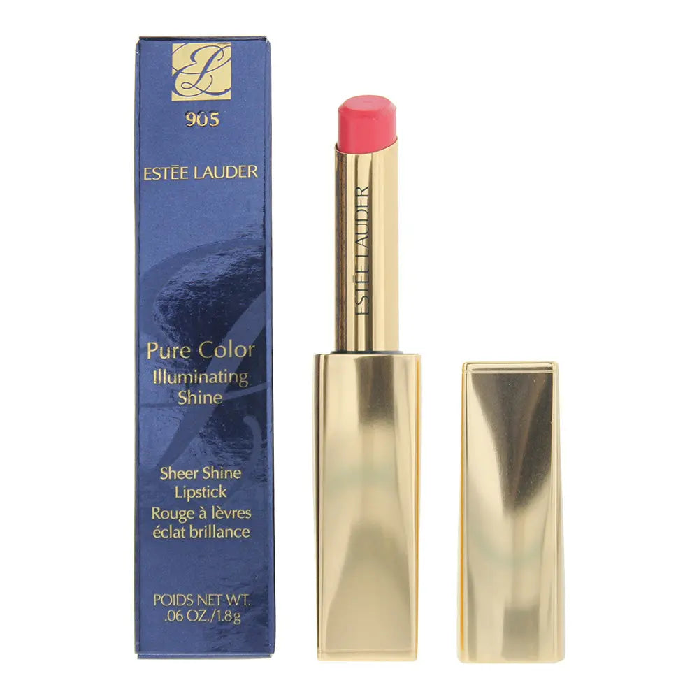 Estée Lauder Pure Color Illuminating Shine 905 Saucy Lipstick 1.8g Pure