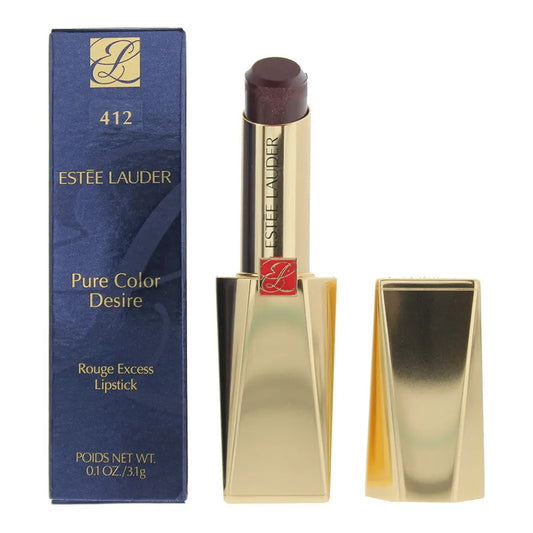 Estée Lauder Pure Color Desire 412 Unhinged (Chrome) Lipstick 3.1g Pure