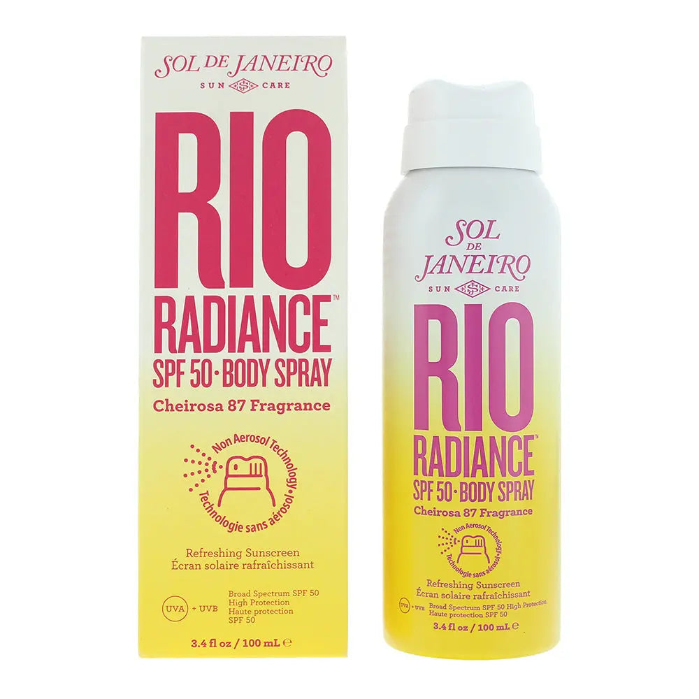 Sol De Janeiro Rio Radiance SPF 50 Body Spray 100ml Rio