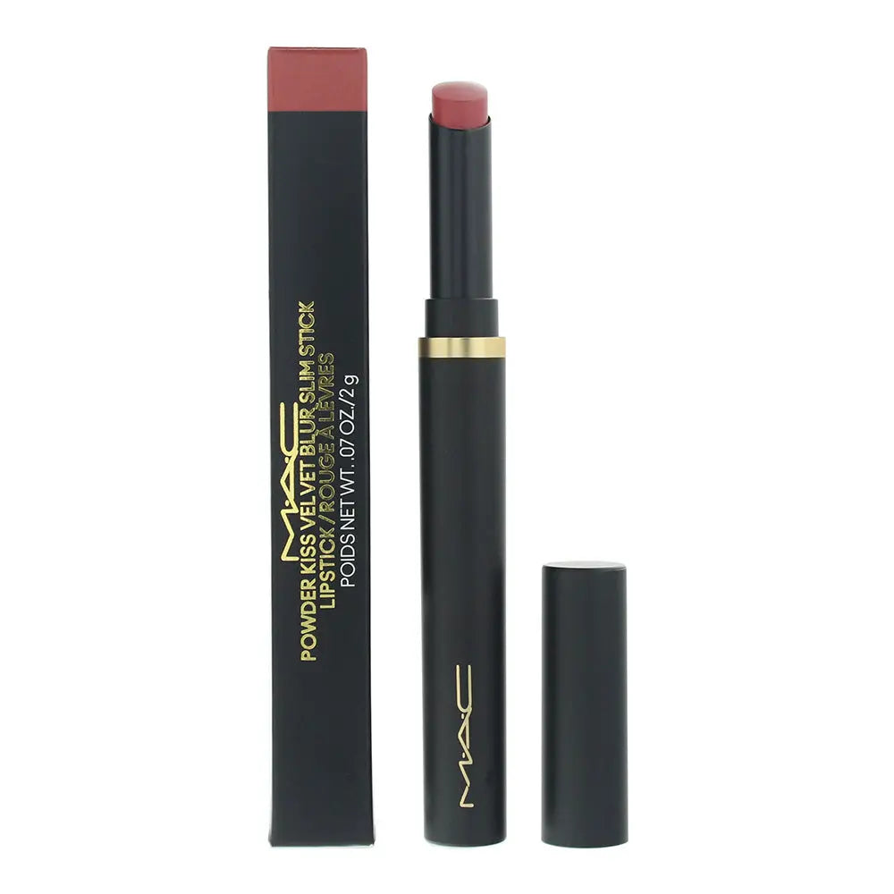 MAC Powder Kiss Velvet Blur Slim Stick 899 Brickthrough Lipstick 2g Powder