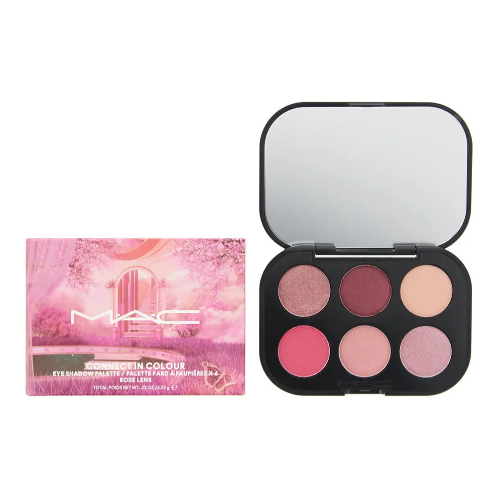 MAC Connect In Colour Eye Shadow Palette Rose Lens 6.25g Connect