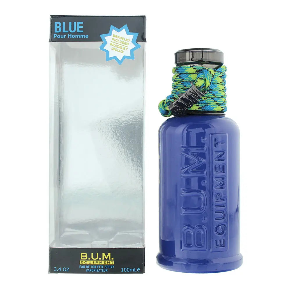 BUM Equipment Blue Wrap Bracelet Eau De Toilette 100ml BUM Equipment