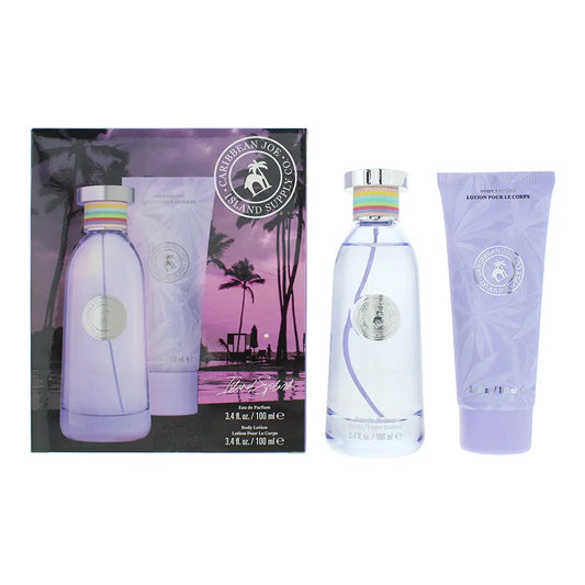 Caribbean Joe Island Supply Splash Photobox 2 Piece Gift Set: EDP 100ml - BL 100ml Island