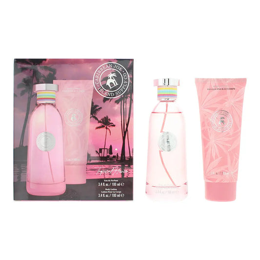 Caribbean Joe Island Supply Tropical Haven Photobox 2 Piece Gift Set: EDP 100ml - BL 100ml Island
