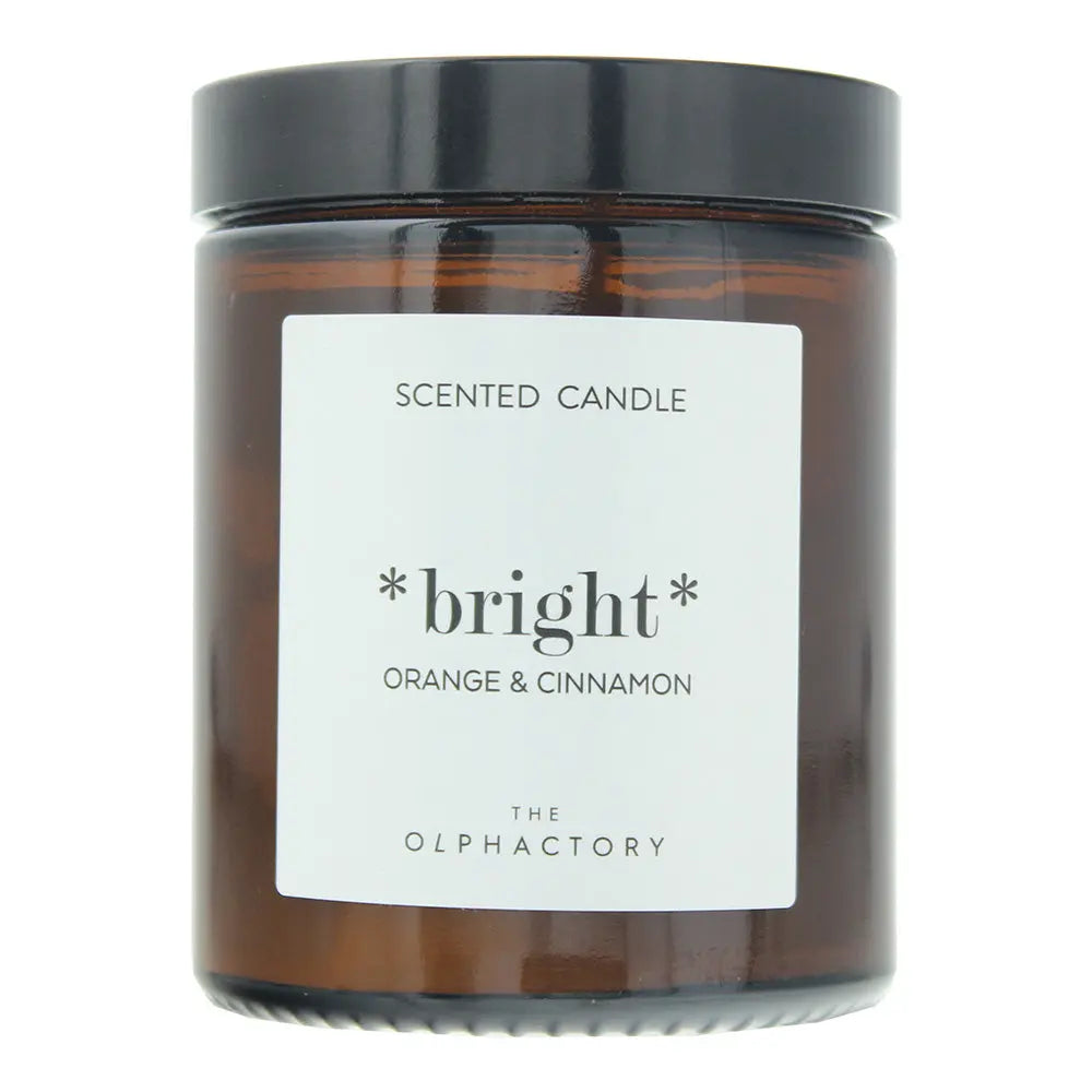 The Olphactory Bright Orange  Cinnamon Scented Candle 135g The Olphactory