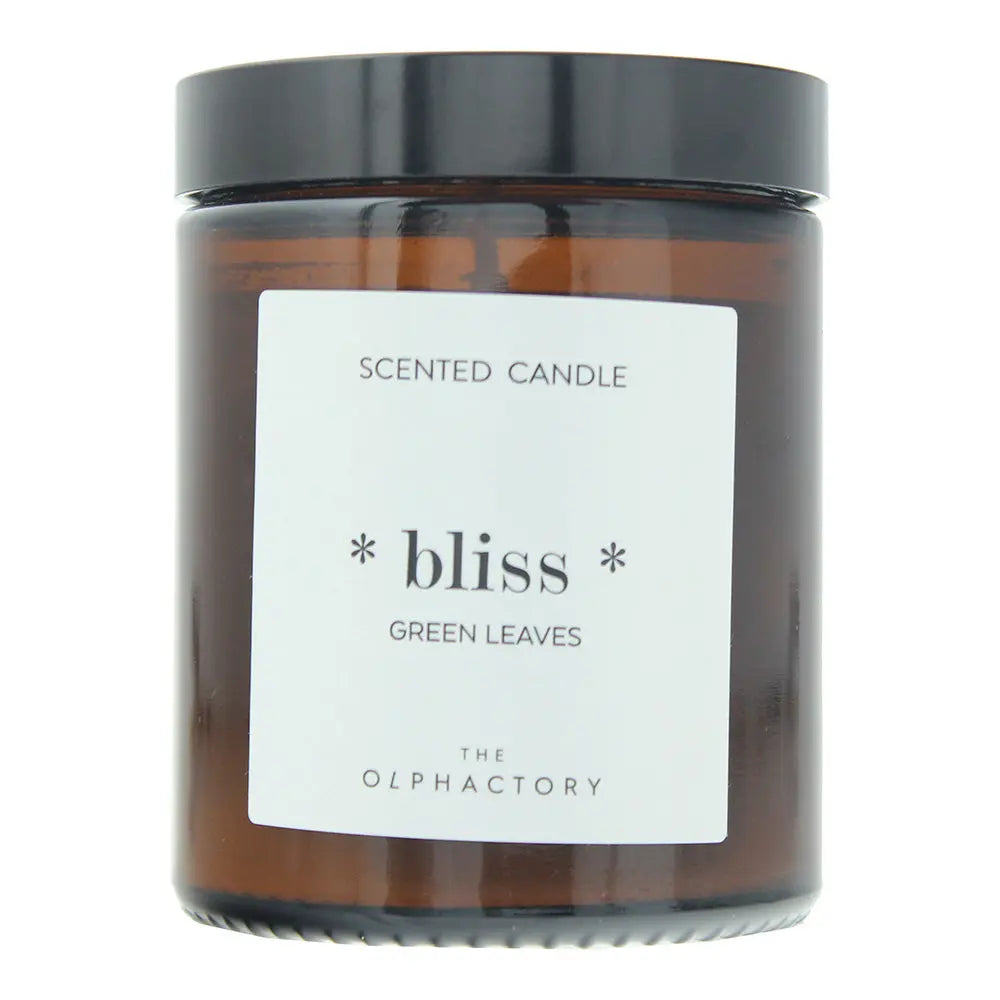 The Olphactory Bliss Green Leaves Scented Candle 135g The Olphactory
