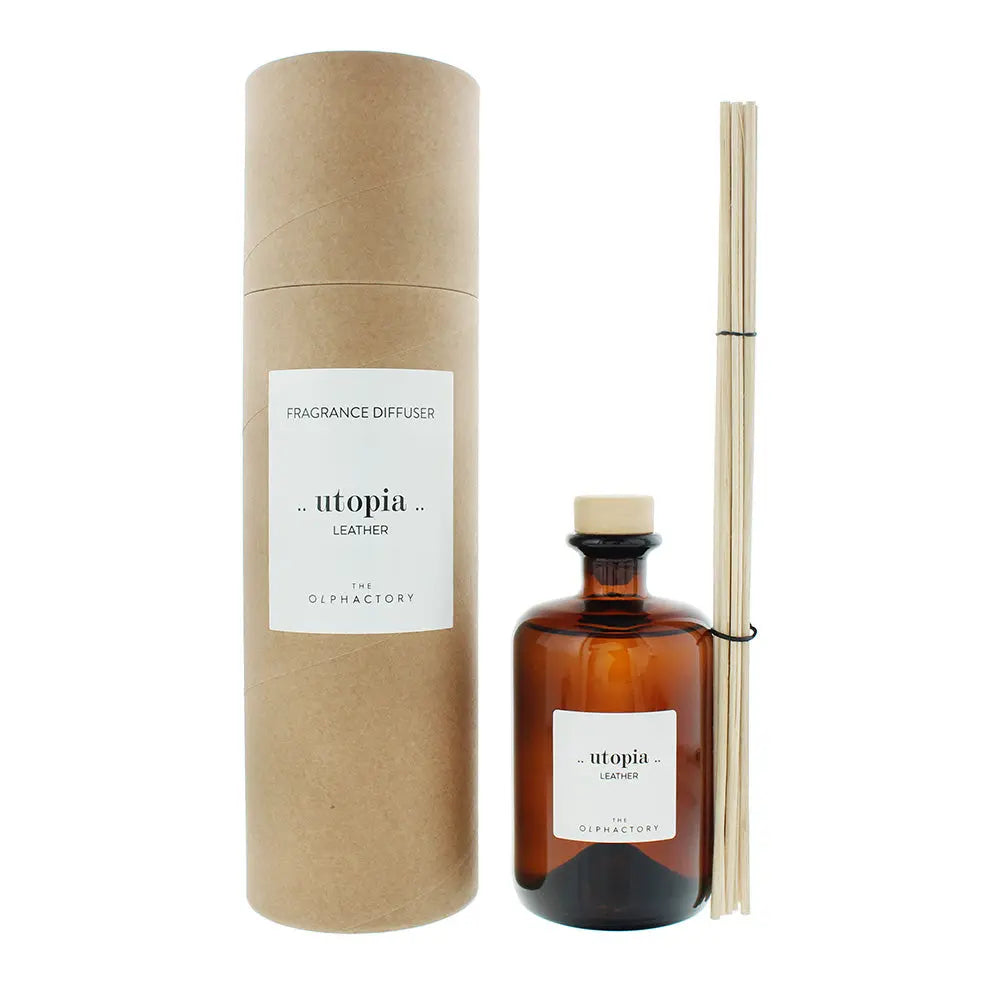 The Olphactory Utopia Leather Diffuser 500ml The Olphactory