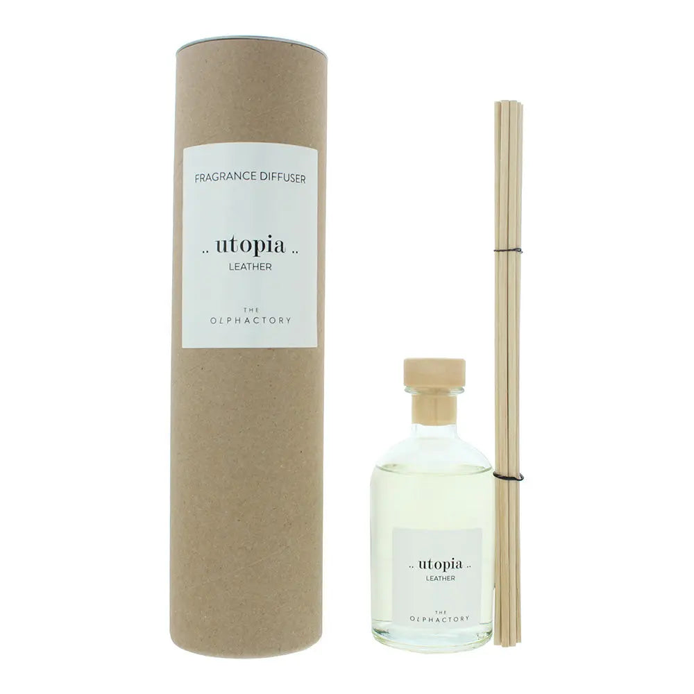 The Olphactory Utopia Leather Reed Diffuser 250ml The Olphactory